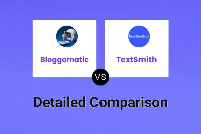 Bloggomatic vs TextSmith