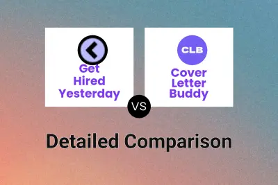 Get Hired Yesterday vs Cover Letter Buddy