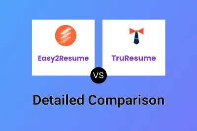 Easy2Resume vs TruResume