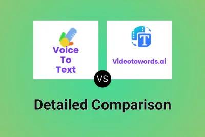 Voice To Text vs Videotowords.ai