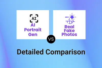 AI Portrait Gen vs Real Fake Photos