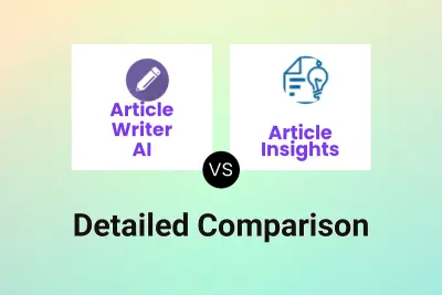 Article Writer AI vs Article Insights