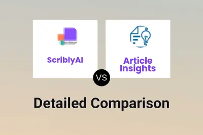 ScriblyAI vs Article Insights