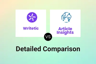 Writetic vs Article Insights