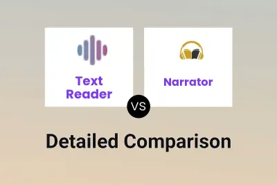 Text Reader vs Narrator
