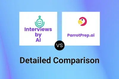 Interviews by AI vs ParrotPrep.ai