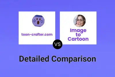 toon-crafter.com vs Image to Cartoon