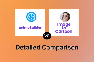 animeBuilder vs Image to Cartoon