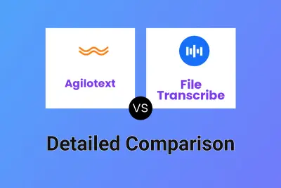 Agilotext vs File Transcribe