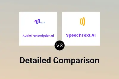 AudioTranscription.ai vs SpeechText.AI