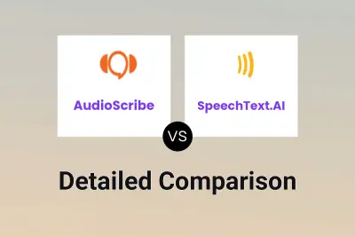 AudioScribe vs SpeechText.AI