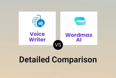 Voice Writer vs Wordmax AI