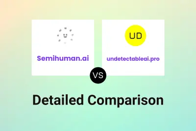 Semihuman.ai vs undetectableai.pro