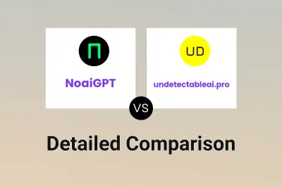 NoaiGPT vs undetectableai.pro