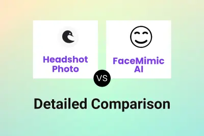 Headshot Photo vs FaceMimic AI