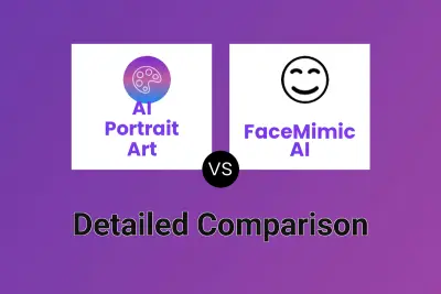 AI Portrait Art vs FaceMimic AI