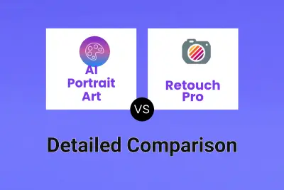 AI Portrait Art vs Retouch Pro