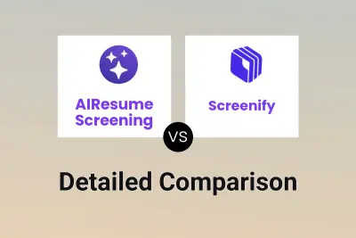 AIResume Screening vs Screenify