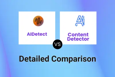 AIDetect vs Content Detector