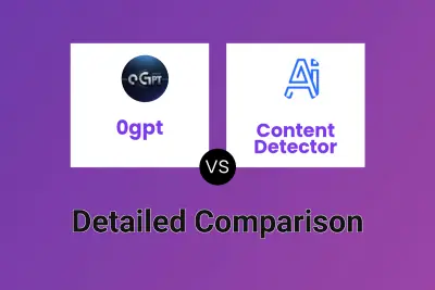 0gpt vs Content Detector