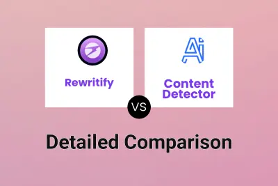Rewritify vs Content Detector