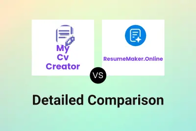 My Cv Creator vs ResumeMaker.Online