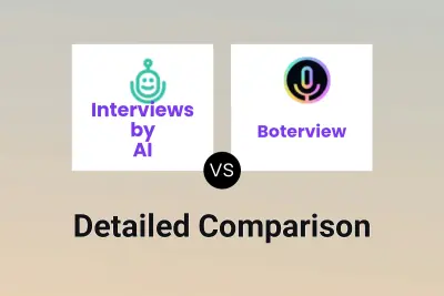 Interviews by AI vs Boterview
