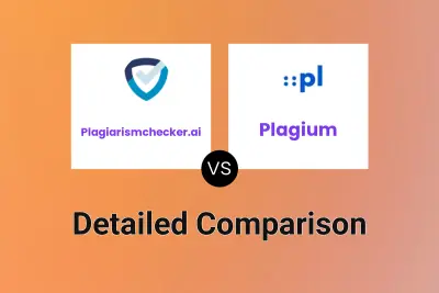 Plagiarismchecker.ai vs Plagium