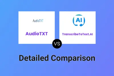 AudioTXT vs TranscribeToText.AI
