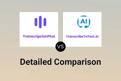 TranscripcionPlus vs TranscribeToText.AI