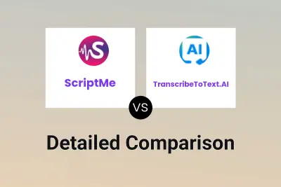 ScriptMe vs TranscribeToText.AI
