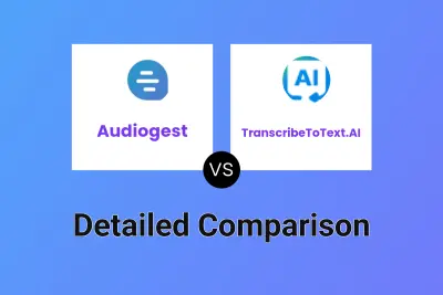 Audiogest vs TranscribeToText.AI