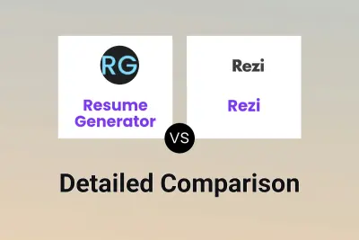 Resume Generator vs Rezi