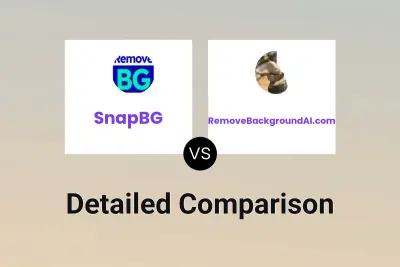 SnapBG vs RemoveBackgroundAI.com