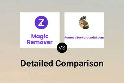Magic Remover vs RemoveBackgroundAI.com