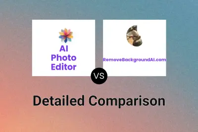 AI Photo Editor vs RemoveBackgroundAI.com