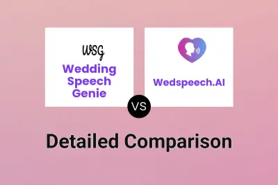Wedding Speech Genie vs Wedspeech.AI