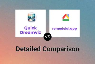 Quick Dreamviz vs remodelai.app