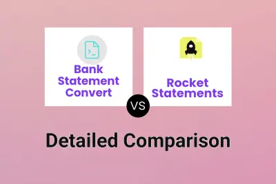 Bank Statement Convert vs Rocket Statements