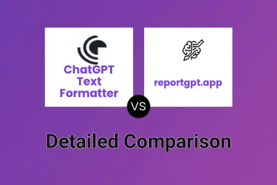 ChatGPT Text Formatter vs reportgpt.app
