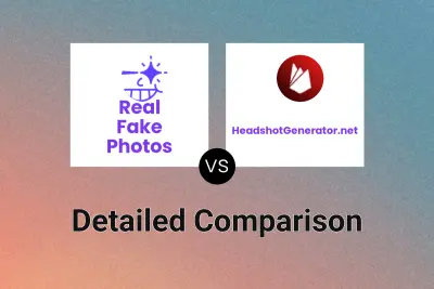 Real Fake Photos vs HeadshotGenerator.net