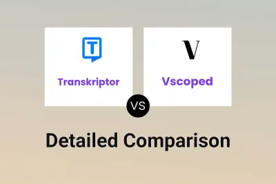 Transkriptor vs Vscoped