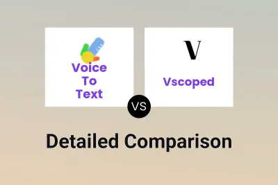 Voice To Text vs Vscoped
