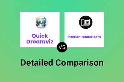 Quick Dreamviz vs interior-render.com