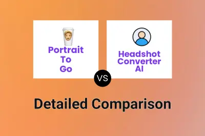 Portrait To Go vs Headshot Converter AI