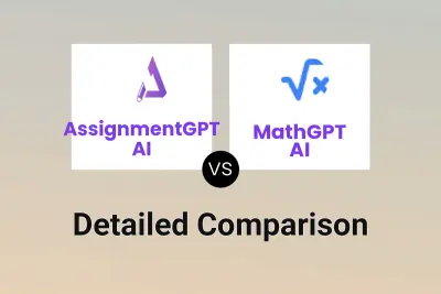AssignmentGPT AI vs MathGPT AI