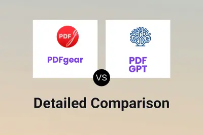 PDFgear vs PDF GPT