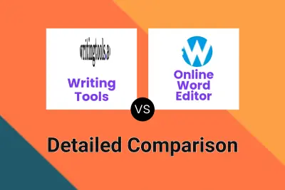Writing Tools vs Online Word Editor