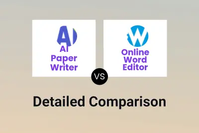 AI Paper Writer vs Online Word Editor