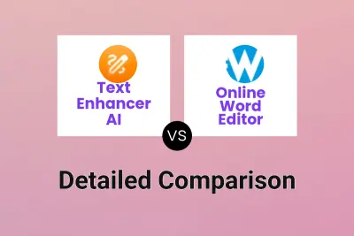 Text Enhancer AI vs Online Word Editor